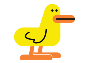 Kagan Productions fun yellow duck logo.