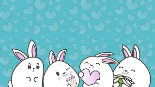 Rainbow Bunny Bop